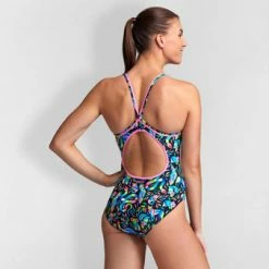 FUNKITA - Ladies Eco Diamond Back One Piece Night Life -Baratza store 016659 grande