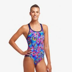 FUNKITA - Ladies One Piece Swimsuit Eclipse Peacock Paradise -Baratza store 018770 grande