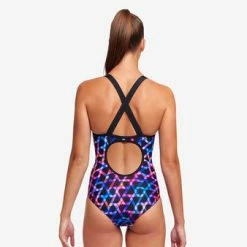 FUNKITA - Ladies One Piece Swimsuit Eclipse Strapping -Baratza store 018771 grande