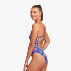 FUNKITA - Ladies Single Strength One Piece Swimsuit Peacock Paradise -Baratza store 018791 grande