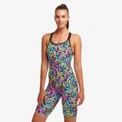FUNKITA - Ladies Legsuit Swimsuit Fast Legs One Piece Messed Up -Baratza store 018802 grande