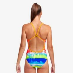 FUNKITA - Ladies Single Strap One Piece Swimsuit Dye Hard -Baratza store 018834 grande