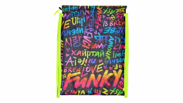 Funky Trunks/Funkita - Mesh Gear Bag Love Funky 3 Funky Trunks/Funkita - Mesh Gear Bag Love Funky