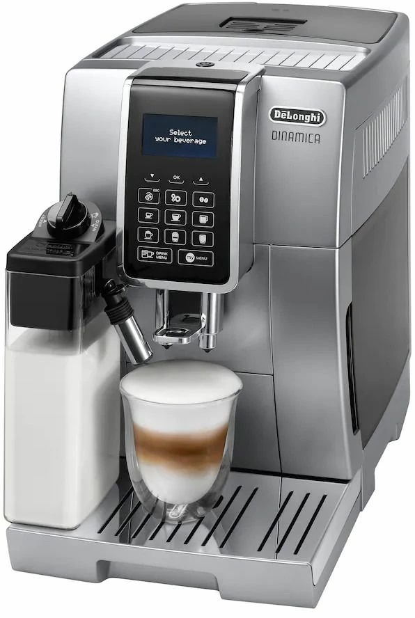 DeLonghi ECAM350.75.S Dinamica Automatic Coffee Machine, Silver 3 DeLonghi ECAM350.75.S Dinamica Automatic Coffee Machine, Silver
