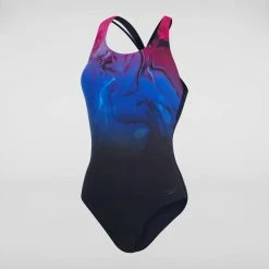 Speedo - Women's Swimsuit Shaping Calypso Black/Blue -Baratza store 13892758 9674976588558364 grande