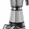 DeLonghi EMKP 63.B Alicia Plus Electric Stovetop Espresso Maker, 3 & 6 Cups -Baratza store 1734