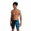 Speedo - Men's Jammer Allover V-Cut Black/Blue 1 Speedo - Men's Jammer Allover V-Cut Black/Blue -Baratza store 8 09735d812 1 grande