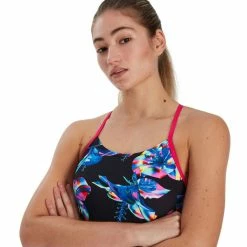 Speedo - Women's Swimsuit Freestyler One Piece Black/Blue 9 Speedo - Women's Swimsuit Freestyler One Piece Black/Blue -Baratza store 8 11714h160 w1 grande