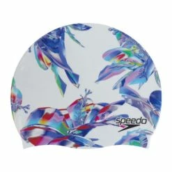 Speedo - Swim Cap Digital Print Cap White