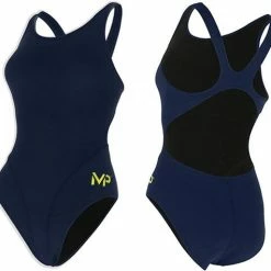 Michael Phelps - Womens Swimsuit Comp Back Solid -Baratza store AS COMPBACK 646 grande