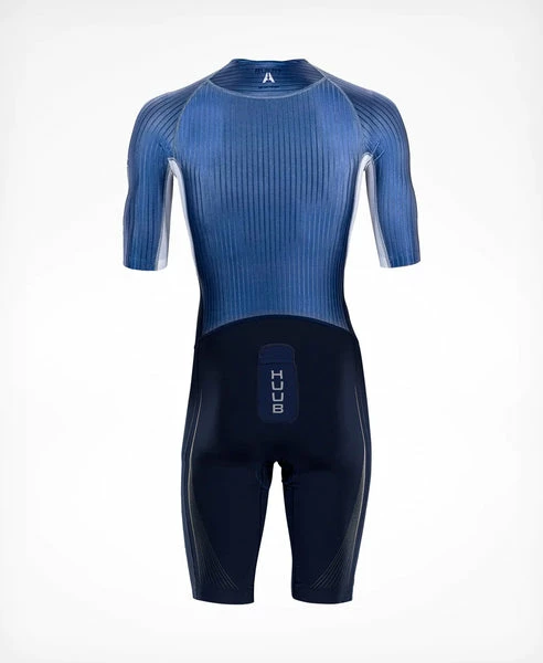 HUUB - Mens ANEMOI AERO TRIATHLON SUIT BLACK/PETROL 4 HUUB - Mens ANEMOI AERO TRIATHLON SUIT BLACK/PETROL - Image 2