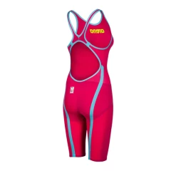 Arena - Womens Racesuit Powerskin Carbon Flex VX Dark Red Turquoise -Baratza store Arena Red 2 grande
