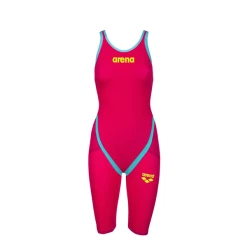 Arena - Womens Racesuit Powerskin Carbon Flex VX Dark Red Turquoise -Baratza store Arena Red 3 grande
