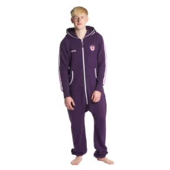 SWIMZI - Onesie 'TOKYO GOLD' Aubergine Raspberry