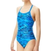 TYR - Womens Swimsuit Hydra Diamond Fit Blue 2 TYR - Womens Swimsuit Hydra Diamond Fit Blue -Baratza store Blue Dia grande