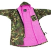DRYROBE - Coat Long Sleeve Camo & Pink -Baratza store Dryrobe Camo Pink grande