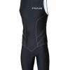 HUUB - Men's Essential Tri Suit Black/Red -Baratza store Essential Tri Suit Front grande