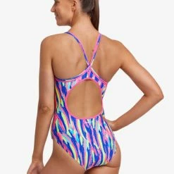 FUNKITA - Ladies Diamond Back One Piece Wing Tips -Baratza store FKS033L WING TIPS 5 grande