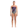 FUNKITA - Ladies Single Strap One Piece Scatter Brain -Baratza store Funkita Scatter Brain grande