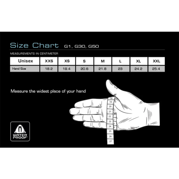 Waterproof - Gloves Neoprene G30 2.5mm 4 Waterproof - Gloves Neoprene G30 2.5mm - Image 2