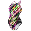 Michael Phelps - Womens Open Back Multicolour Black -Baratza store MP Womens OB grande