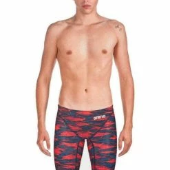 Arena - Mens Jammer Powerskin ST 2.0 Limitied Edition Blue/Red