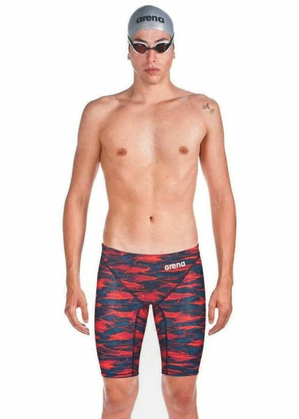 Arena - Mens Jammer Powerskin ST 2.0 Limitied Edition Blue/Red 3 Arena - Mens Jammer Powerskin ST 2.0 Limitied Edition Blue/Red