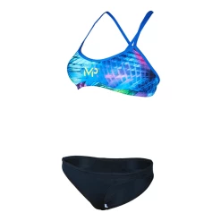 Michael Phelps - Womens Bikini Top Florida 2 Piece (Top) Multicolor Black -Baratza store MP Florida 2 Piece grande