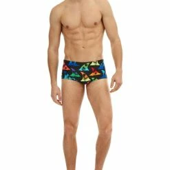Maru - Mens Trunk Shark Bait Pacer Trainer Black/Multi -Baratza store MS0060 SHARK BAIT PACER TRAINER 1 grande