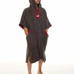 RED Original - Towel Change Robe Luxury Grey