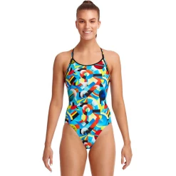 FUNKITA - Ladies Diamond Back One Piece Planet Funky -Baratza store P1 grande