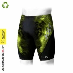 Aquarapid - Men's Jammers Poltjam CK Black Fluo Green