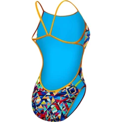 TYR - Womens Swimsuit Mosaic MJV CutOutFit Multi -Baratza store TYR Mosaic Cutout 3 grande