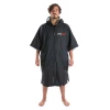 DRYROBE - Coat Short Sleeve Black & Grey