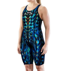 TYR - Womens Racesuit Venzo Open Back Genesis -Baratza store Venzo 5 grande