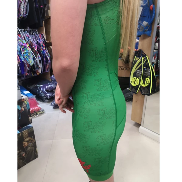 Orca - Womens Trisuit Custom Welsh Sleeveless 5 Orca - Womens Trisuit Custom Welsh Sleeveless - Image 3