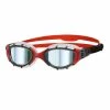 Zoggs - Goggles Predator Flex Titanium Black/Red -Baratza store Zoggs Predator Flex Titanium Goggle Goggles Black Red Mirror SS20 310843 grande