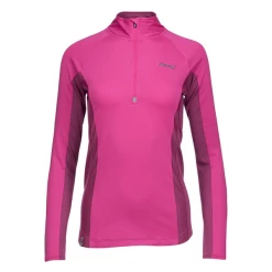 Zoot - Womens Ocean Side 1/2 Zip Pink Paradise Stripe