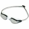 Aquasphere - Goggles Fastlane Mirrored Lens White/Grey -Baratza store aquasphere fastlane swimming goggles grande