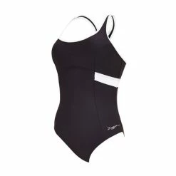 Zoggs - Womens Swimsuit Dakota Crossback -Baratza store dakota crossback swimsuit black white 2 grande