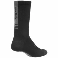 Aeron Mid Weight Merino Socks -Baratza store dhb Aeron Mid Weight Merino Sock Socks Black Grey SS21 NU0632BLACK GREYUK 2 5 6