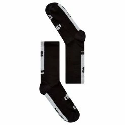 Aeron Mid Weight Merino Socks -Baratza store dhb Aeron Mid Weight Merino Sock Socks Black White SS21 VG0029BLACK WHITEUK 9 5 12 1
