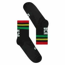 BCN Socks 7 BCN Socks -Baratza store dhb BCN Socks Socks Black Multi SS21 VG03502 5 1