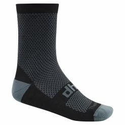 Classic Thermal Socks -Baratza store dhb Classic Thermal Sock Socks Black Grey SS22 NU0635BLACK GREYUK 2 5 6 2 1