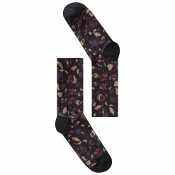 Moda Sock - Flora -Baratza store dhb Moda Sock Flora Socks Black AW22 KC0022UK2 5 0