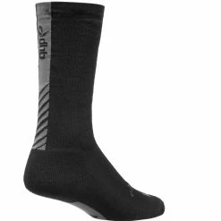 Winter Merino Trail Sock -Baratza store dhb Winter Merino Trail Sock Long Socks Black Grey SS22 NU0645BLACK GREYUK9 5