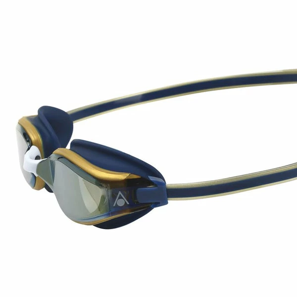 Aquasphere - Goggles Fastlane Mirrored Lens Navy Blue/Gold 4 Aquasphere - Goggles Fastlane Mirrored Lens Navy Blue/Gold - Image 2