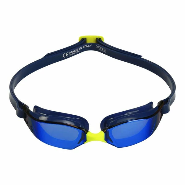 Aquasphere - Goggles Racing XCEED Neon Yellow/Navy 3 Aquasphere - Goggles Racing XCEED Neon Yellow/Navy