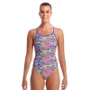 FUNKITA - Ladies Diamond Back One Piece Eye Candy -Baratza store eye candy grande
