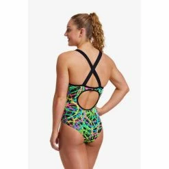 Funkita - Ladies Swimsuit Eclipse One Piece Burnout -Baratza store funkita burnouts swimsuit 2 grande